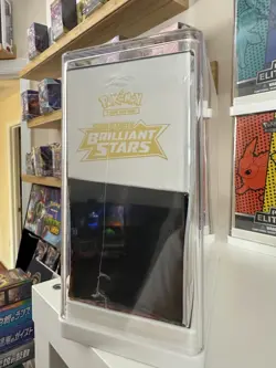 Pokemon TCG Brilliant Stars ETB Sealed w/ Target Clear Case - Image 2