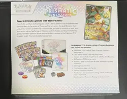 Scarlet & Violet Pokemon Prismatic Evolutions Elite Trainer Box ETB IN HAND NEW - Image 2
