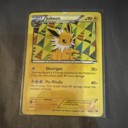 Pokemon Jolteon Promo Holo BW91 Black & White Stage 1 90 HP Electrigun - Image 1