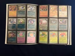 Pokemon SV 151 Base Set Binder w/ Reverses, Holo Energy, Promos - Image 4