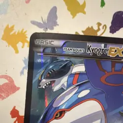 Pokemon Team Aqua's Kyogre EX Double Crisis Ultra Rare Holo 6/34 190 HP - Image 3
