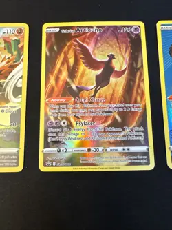 Galarian Moltres, Zapdos, & Articuno - SWSH283,282,284 - Holo Promo Pokemon MINT - Image 4