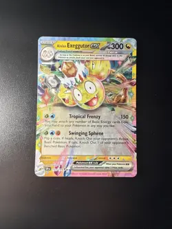 FREE SHIPPING Pokemon TCG Surging Sparks Alolan Exeggutor ex 133/191 Holo NM - Image 1
