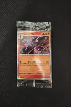 Pokemon TCG: Phantasmal Flames - STAFF Prerelease Promos (Sealed Set of 4) - Image 2