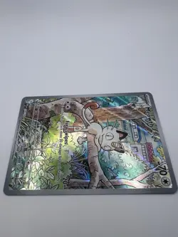 Pokemon TCG Illustration Rare Holo Meowth Phantasmal Flames 106/94, NM Near Mint - Image 4