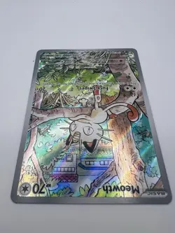 Pokemon TCG Illustration Rare Holo Meowth Phantasmal Flames 106/94, NM Near Mint - Image 5