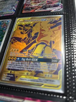 Pikachu & Zekrom GX Tag Team SM248 Promo Sun & Moon Pokemon 2021 - Image 2