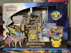 Pokemon Celebrations Deluxe Pin Collection Sealed Box - Image 1
