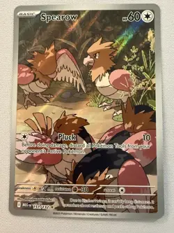 Pokemon Full Art Lot Spearow Ninjask Litleo IR NM - Image 2