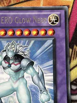 Elemental Hero Glow Neos LCGX-EN061 NM/LP Rare 1st Edition Yu-Gi-Oh - Image 3