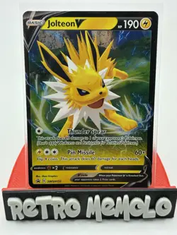 Jolteon V SWSH151 Promo Pokemon Card Evolving Skies - Image 1