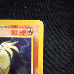 Pokemon TCG Ninetales Holo Rare Card 12/102 Base Set 1999 Wizards - Image 3