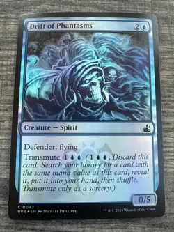 MTG Drift of Phantasms [Ravnica Remastered] NM Foil Magic - Image 1