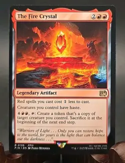 The Fire Crystal Final Fantasy MTG Regular Near Mint - Image 1