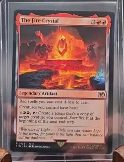 The Fire Crystal Final Fantasy MTG Regular Near Mint - Image 3