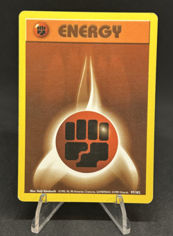 1999 Pokemon Fighting Energy # 97 - Image 1