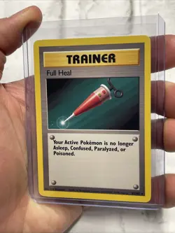 Full Heal - 82/102 - Uncommon - Unlimited - Base Set - Pokemon NM Trainer WOTC - Image 2