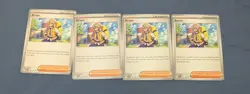 4x Arven 186/197 Scarlet and Violet Pokemon TCG Playset NM - Image 1
