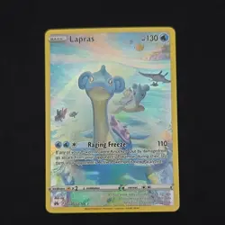 Pokemon TCG Lapras GG05/GG70 Crown Zenith Galarian Gallery Ultra Rare Holo - Image 1