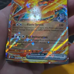 Team Rockets Moltres EX 31/182 Double Rare - Destined Rivals Pokemon TCG (NM) - Image 2