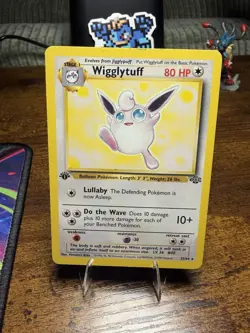 Pokemon TCG Wigglytuff Jungle 32/64 1st Edition Non-Holo Card LP - Image 1