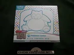 Pokemon S&V 151 Pokemon Center Elite Trainer Box Factory Sealed Exclusive PC ETB - Image 1