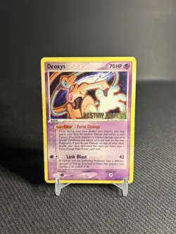 Pokemon TCG Deoxys (Movie Promo) 16/107 Destiny Deoxys Stamp MP - Image 1