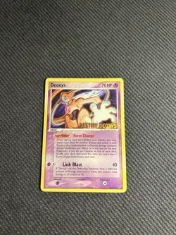 Pokemon TCG Deoxys (Movie Promo) 16/107 Destiny Deoxys Stamp MP - Image 3