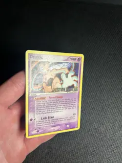 Pokemon TCG Deoxys (Movie Promo) 16/107 Destiny Deoxys Stamp MP - Image 4
