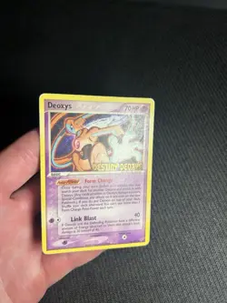Pokemon TCG Deoxys (Movie Promo) 16/107 Destiny Deoxys Stamp MP - Image 5