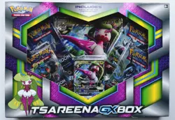 Pokemon TCG Factory Sealed Tsareena GX BOX - Image 1