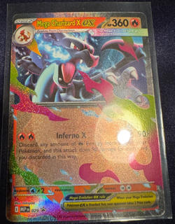 Pokemon Mega Charizard X Ex Black Star Promo Holo Foil #29 NM - Image 1
