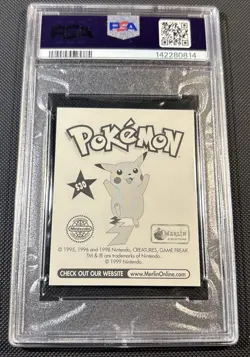Pokemon 1999 Merlin Pikachu Prism PSA 9 #s30 New Cert - Image 2