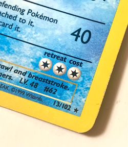 Pokemon TCG Poliwrath 13/102 Holo Rare Unlimited Base Set Top Loader - Image 4