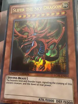 Slifer the Sky Dragon LC01-EN002 Yu-Gi-Oh Legendary Collection 1 Limited Edition - Image 1