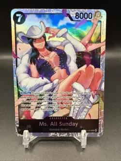 One Piece TCG English OP14-084 Ms. All Sunday SR Foil - Image 1