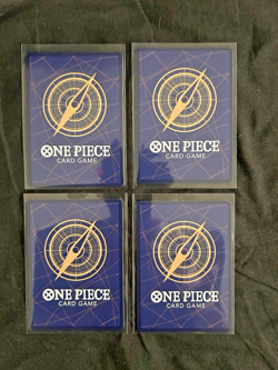 One Piece CCG Shanks OP14-027 Alt Art R The Azure Sea's Seven English LOT 4X - Image 2