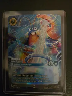 Disney Lorcana Winterspell TAMATOA SEEKER OF SHINE Enchanted Foil - Image 1