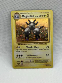 Pokemon TCG Magneton Holo Rare Card 38/108 Evolutions 2016 Near Mint NM - Image 1