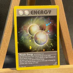 Miracle Energy - 16/105 - Pokemon Neo Destiny Unlimited Holo Rare Card LP+ - Image 1