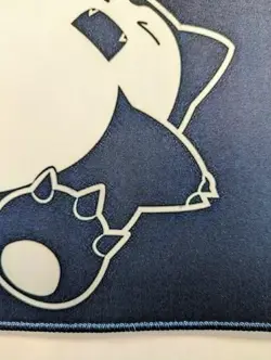 Snorlax CCG Playmat - Pokemon Black TCG Playmat -Pokemon Snorlax Card Game Mat - Image 4