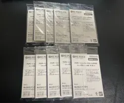 10 Packs One Piece Mcdonald's 2025 Promo Card Game Complete Set Japanese Sealed - Image 2