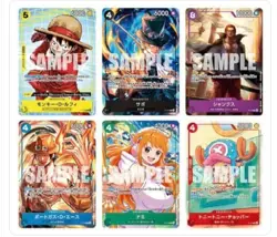 10 Packs One Piece Mcdonald's 2025 Promo Card Game Complete Set Japanese Sealed - Image 3