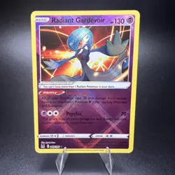 Radiant Gardevoir 069/196 SWSH11: Lost Origin Radiant Rare Pokemon Card - Image 1