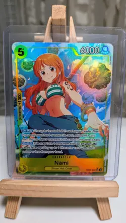 One Piece Card Game EB03 Heroines Edition Nami SR Alt Art EB03-053 English NM - Image 1