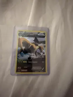 Pokemon TCG Dragonite Roaring Skies Reverse Holo Rare Card 52/108 - Image 1