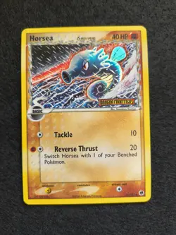 Horsea 31/101 EX Dragon Frontiers Reverse Holo Stamped Card - Image 1