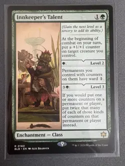 1x Innkeeper's Talent Bloomburrow Regular Rare NM - Image 1
