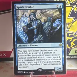 Spark Double 068/264 War of the Spark Rare Regular Creature Illusion MTG - Image 1