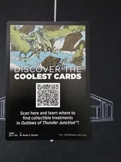 Beau Token Outlaws of Thunder Junction Regular Flex Magic MTG - Image 2